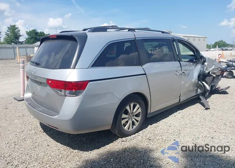 2015 Honda Odyssey Ex из США, поврежденный, VIN 5FNRL5H44FB027103